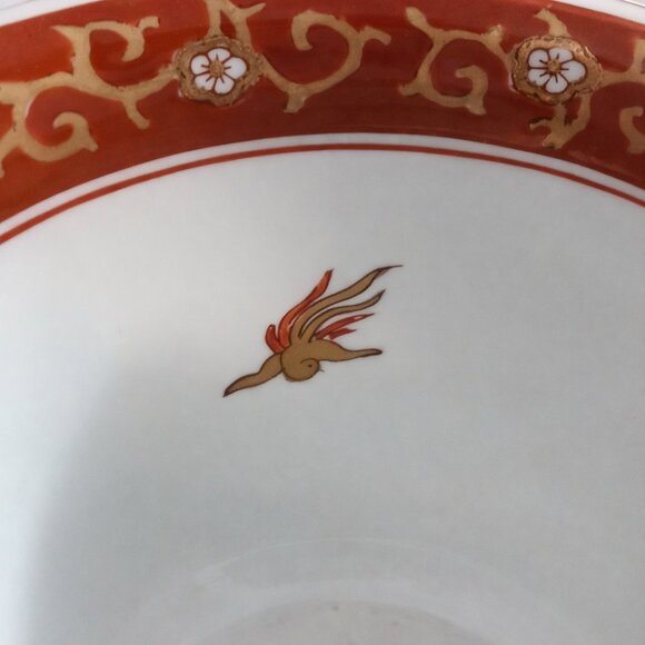 Vintage Imari Style Porcelain Cachepot Planter | Hand-Painted WOCO Japan - Picture 6 of 8